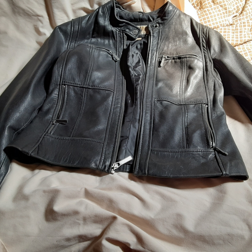 Michael Kors leather jacket